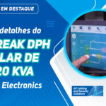 Conheça o nobreak Delta Série DPH da Família Modulon, 80 ou 120 kVA.