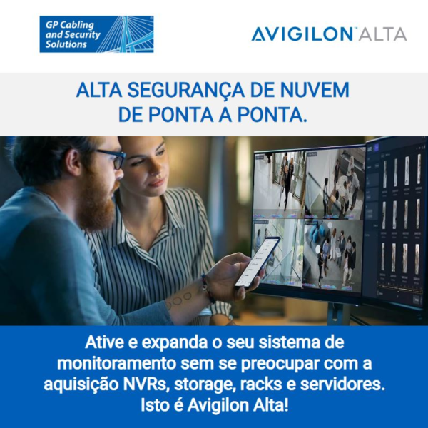 Ative e expanda o seu sistema de monitoramento sem se preocupar com a aquisição NVRs, storage, racks e servidores. Isto é Avigilon Alta!