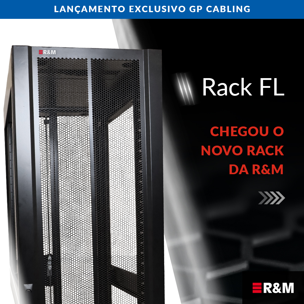 O Rack FL da R&M é a combinação perfeita da já conhecida qualidade Suíça e a praticidade de transporte, com um conceito de rack entregue desmontado e em uma embalagem compacta. Projetado para atender as necessidades de diversas verticais de tecnologia, principalmente projetos de redes LAN, Data Center e Provedores de internet. Fale com os especialistas da GP Cabling e saiba como contar com esta solução em seus próximos projetos.