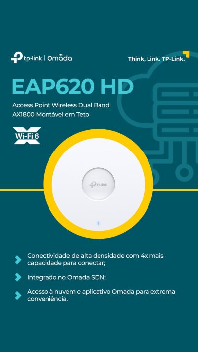 Conheça aqui alguns Access Points que fazem parte do Portfólio Omada.