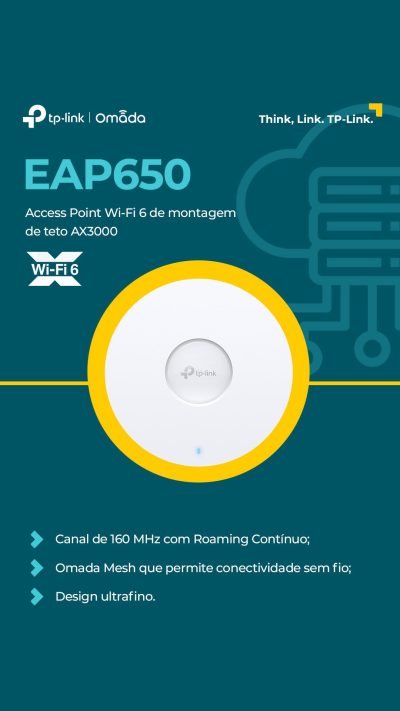 Conheça aqui alguns Access Points que fazem parte do Portfólio Omada.