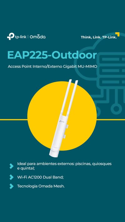 Conheça aqui alguns Access Points que fazem parte do Portfólio Omada.